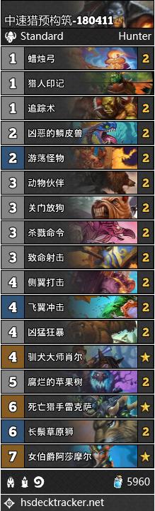 炉石传说新版本平民卡组推荐,炉石传说最新版本卡组推荐表