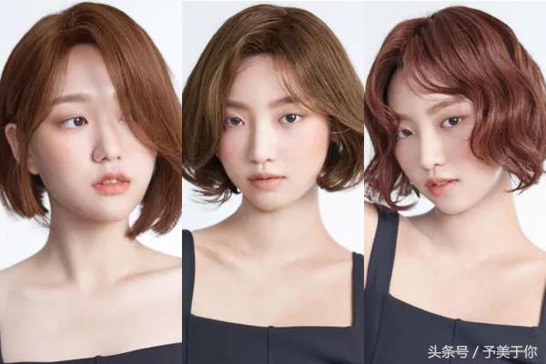 2019流行韩式女士短发,今年流行的短发韩式