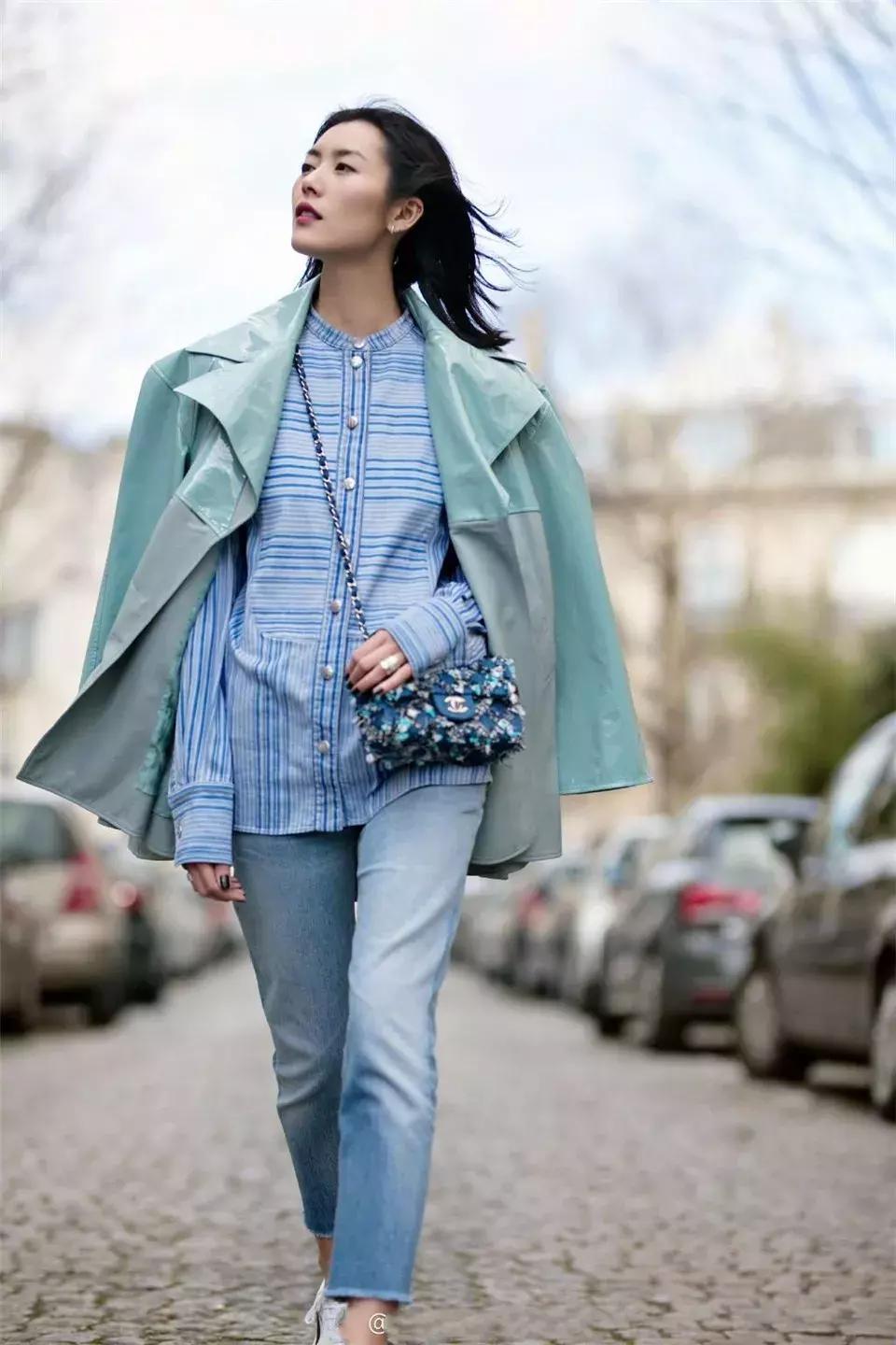 刘雯贺聪时装秀,刘雯贺聪时装周照片