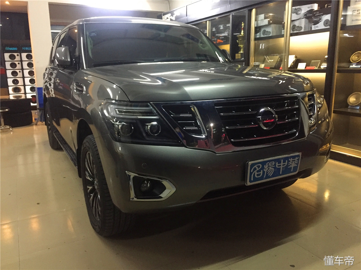 日产尼桑途乐汽车音响改装案例,日产途乐顶配音响改装