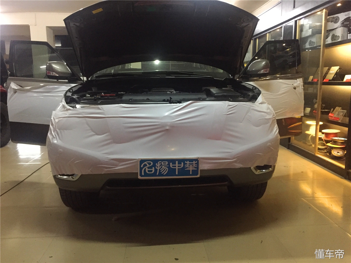 日产尼桑途乐汽车音响改装案例,日产途乐顶配音响改装