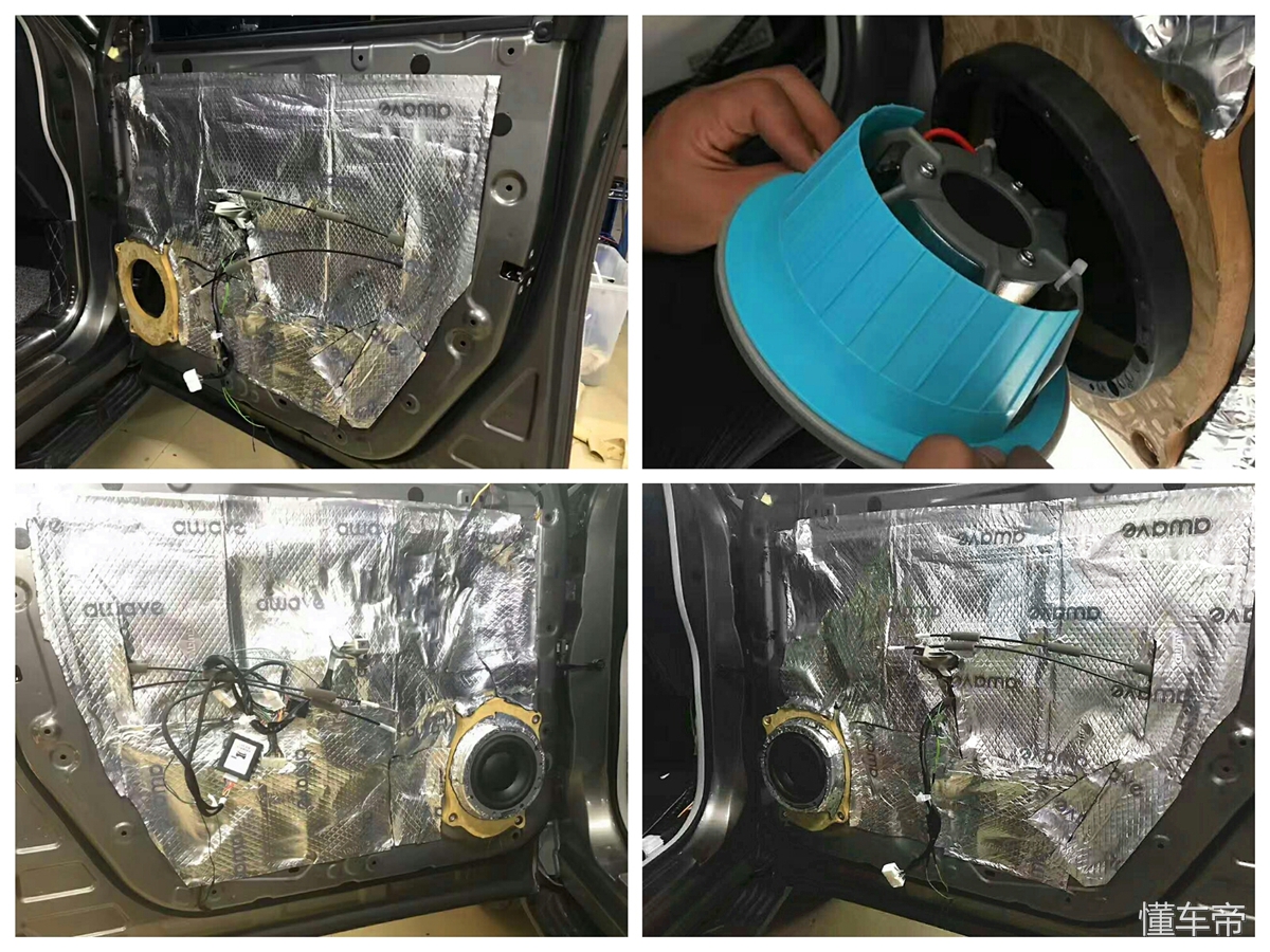 日产尼桑途乐汽车音响改装案例,日产途乐顶配音响改装