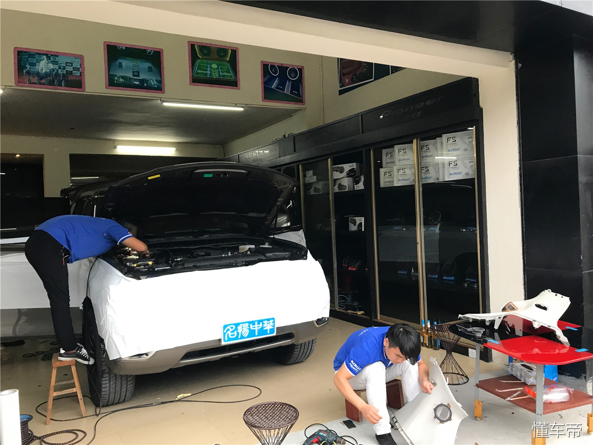 日产尼桑途乐汽车音响改装案例,日产途乐顶配音响改装