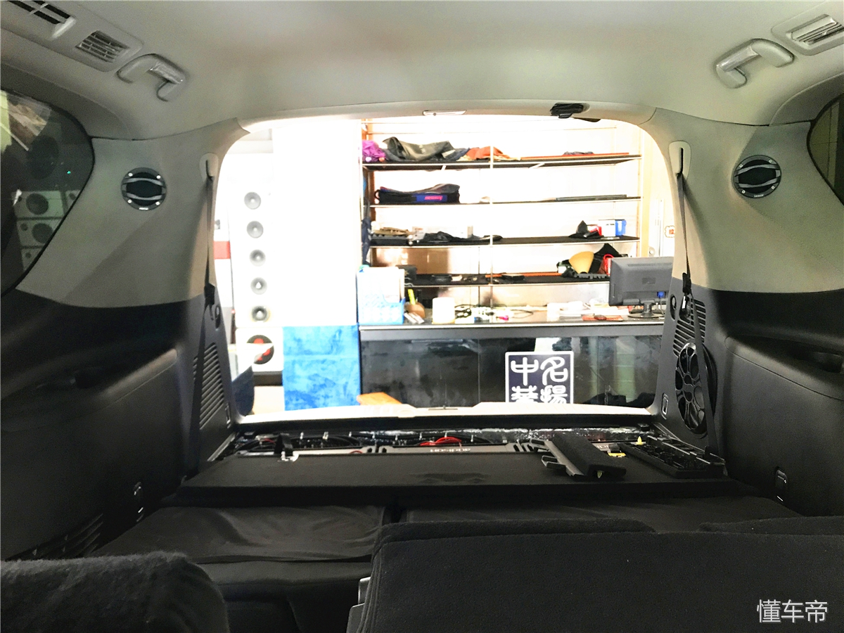 日产尼桑途乐汽车音响改装案例,日产途乐顶配音响改装