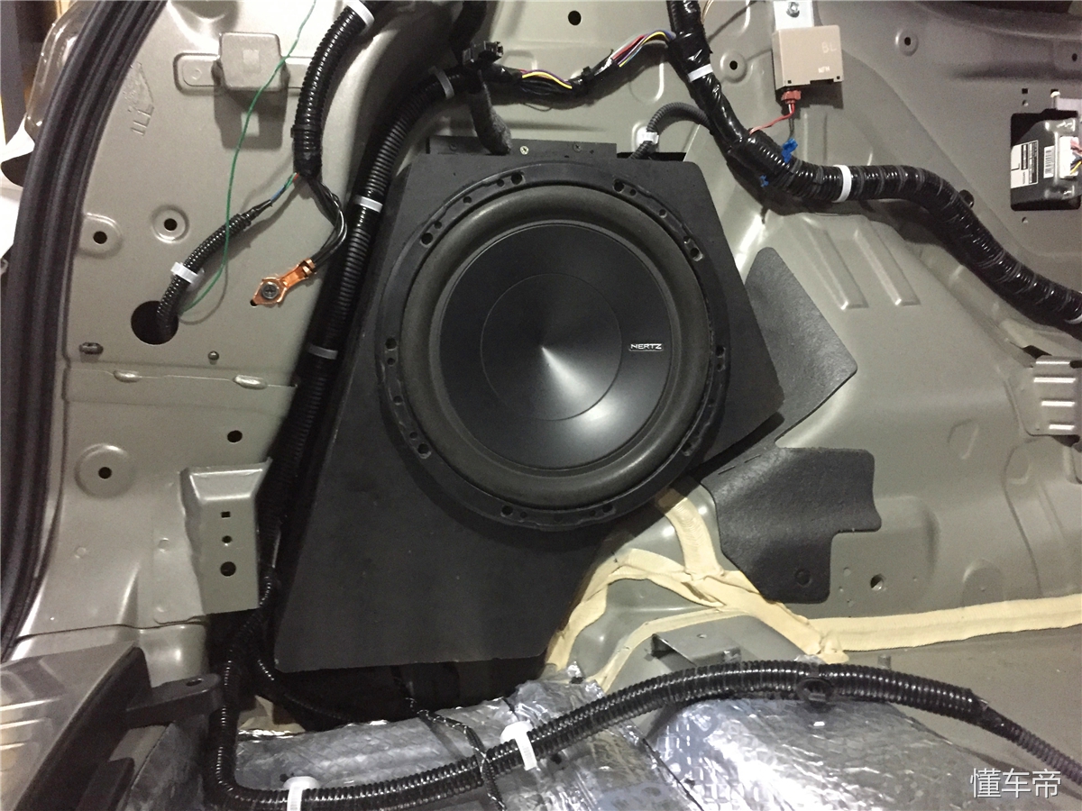 日产尼桑途乐汽车音响改装案例,日产途乐顶配音响改装