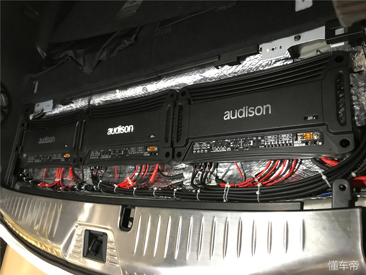 日产尼桑途乐汽车音响改装案例,日产途乐顶配音响改装