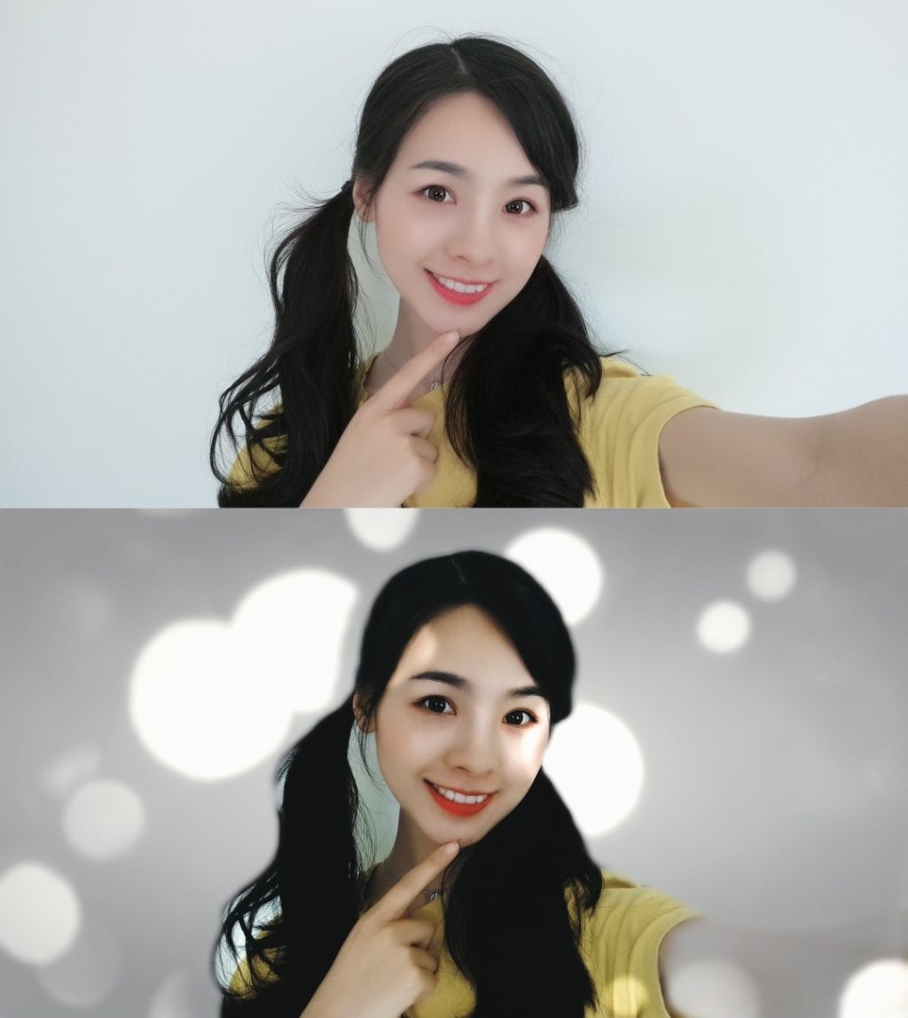 美图手机摄影教程,美图手机自拍效果图