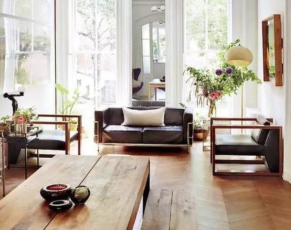 黑胡桃木家具搭配什么颜色地板,原木色地板搭配什么颜色家具好看