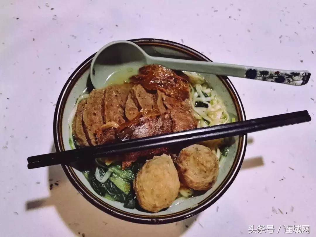 连城美食面,连城牛杂面