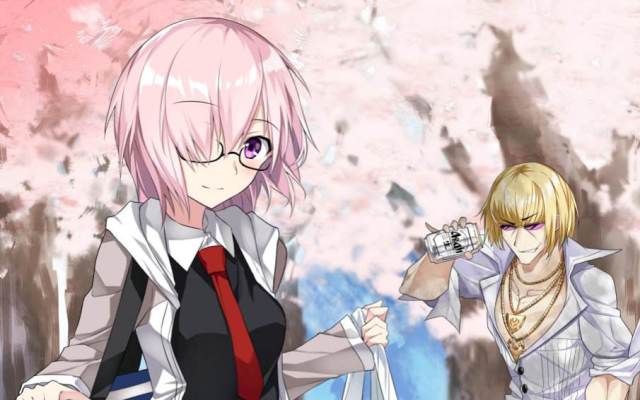 动漫眼镜娘摘下眼镜,摘下眼镜解除封印后的女生