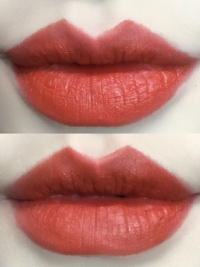 macchili小辣椒口红平替,mac秀智色黄皮试色