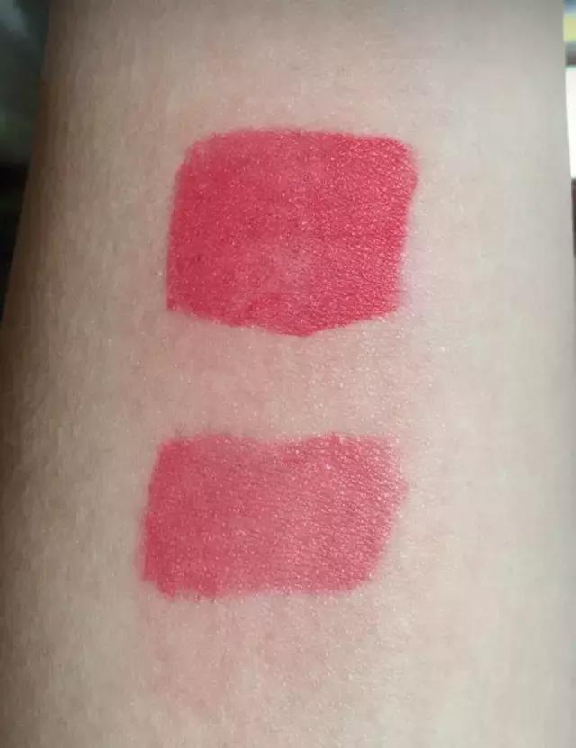 平价口红和国货之光的区别,平价口红光泽感