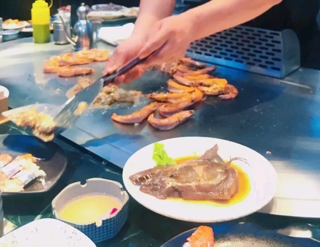 吉林市山海阁精致日本料理自助,吉林市自助餐厅大全