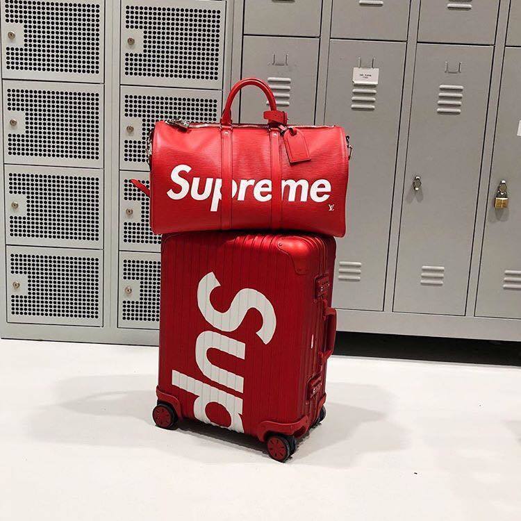 和supreme联名的品牌3秒卖完,supreme行李箱联名款价格
