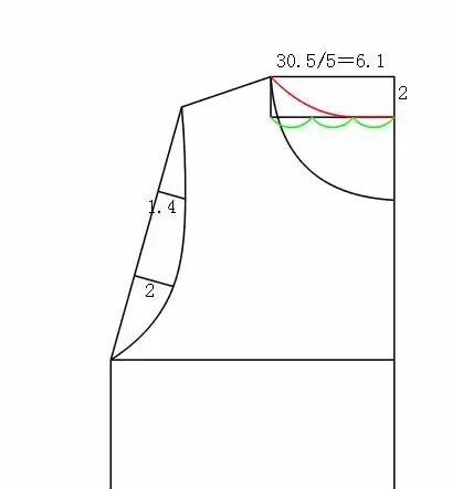 怎样裁剪t恤衣服的全部过程,儿童圆领短袖t恤衫的裁剪方法