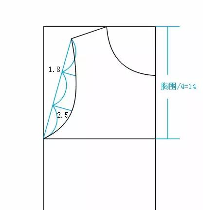 怎样裁剪t恤衣服的全部过程,儿童圆领短袖t恤衫的裁剪方法