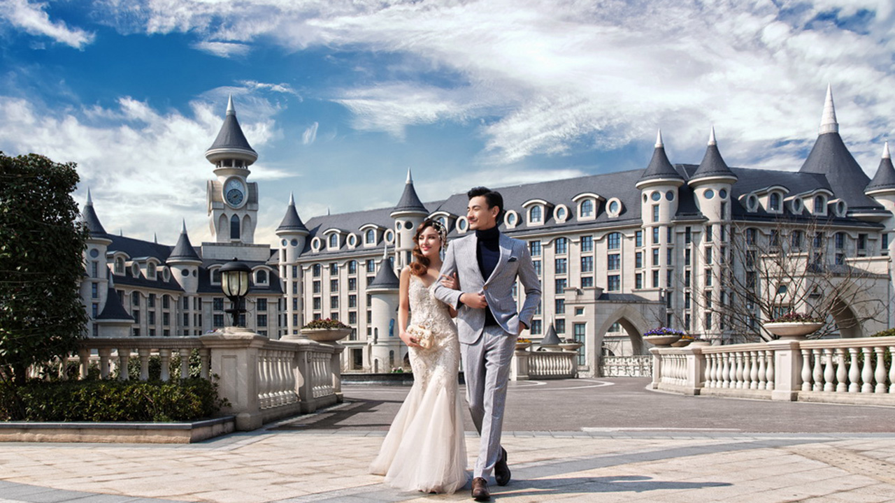 宁波适合拍婚纱照推荐去的地方,宁波金夫人