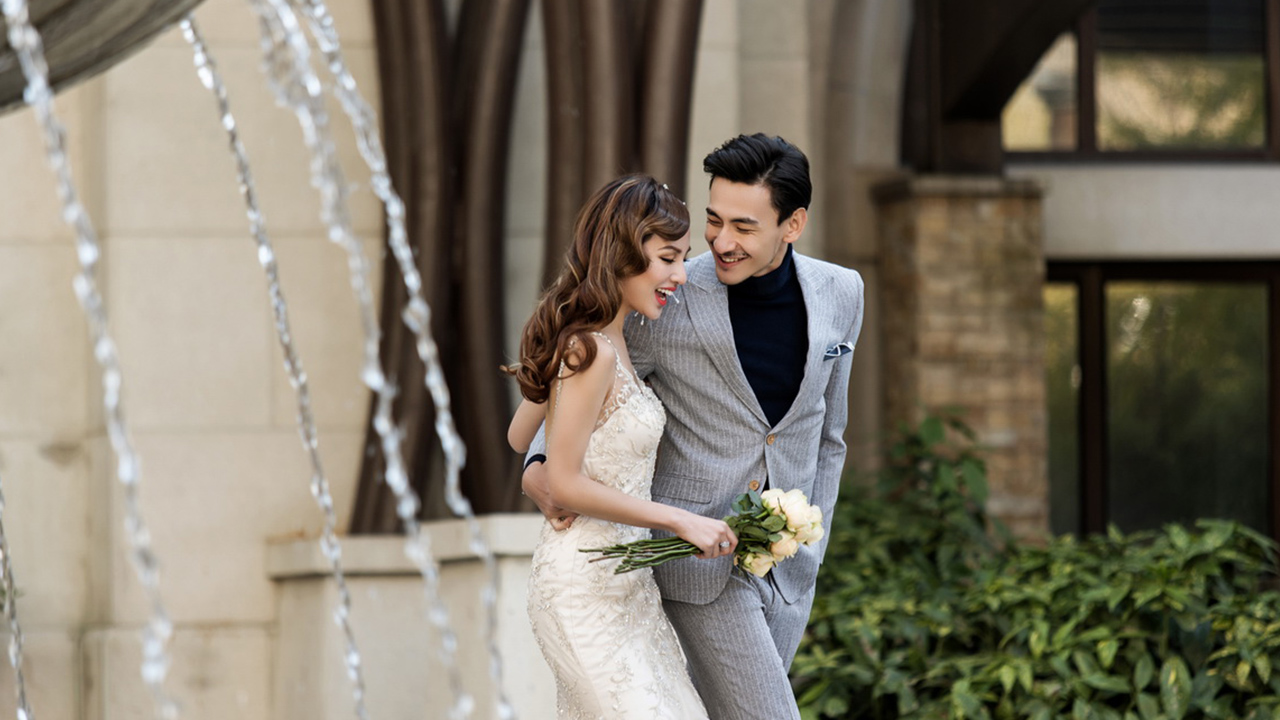 宁波适合拍婚纱照推荐去的地方,宁波金夫人