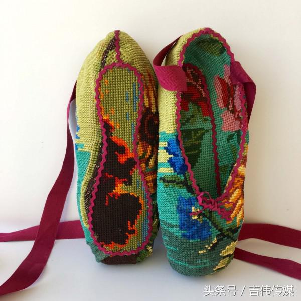 复古十字绣自绣,复古刺绣十字绣