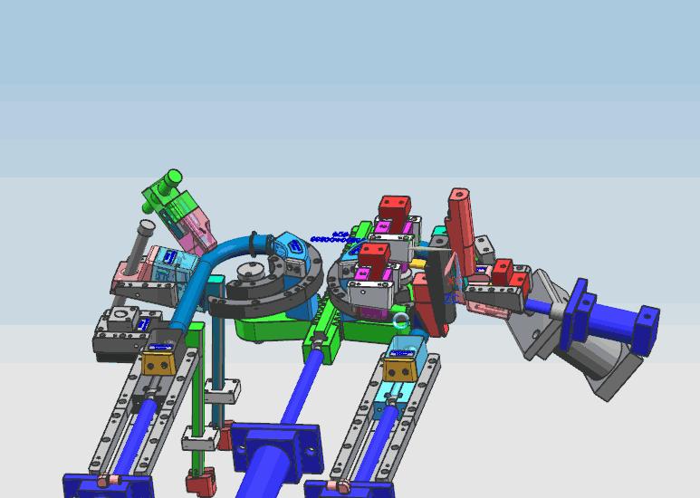 塑胶模具外观结构,塑胶模具分析剖面图