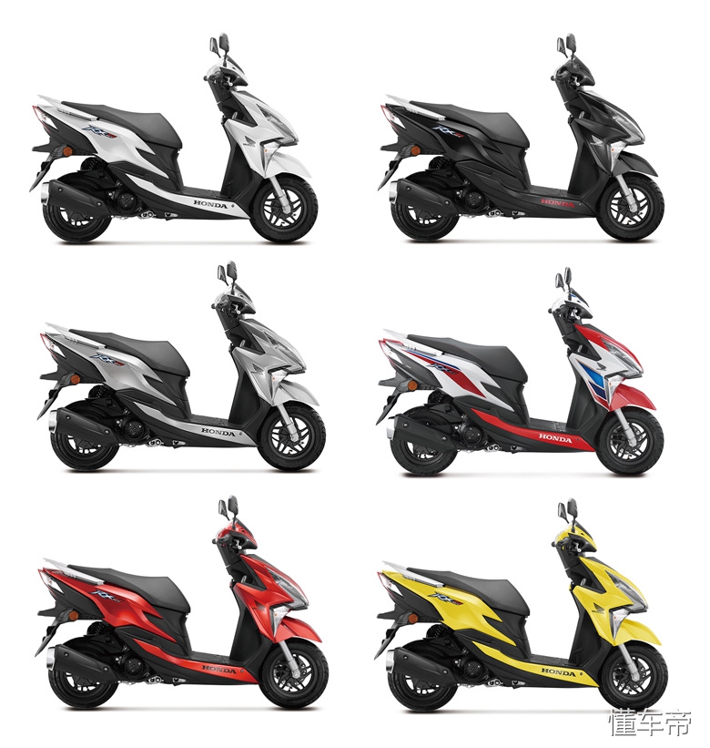 新大洲本田rx125裂行哪种颜色好看,新大洲本田裂行rx125和铃木uy125