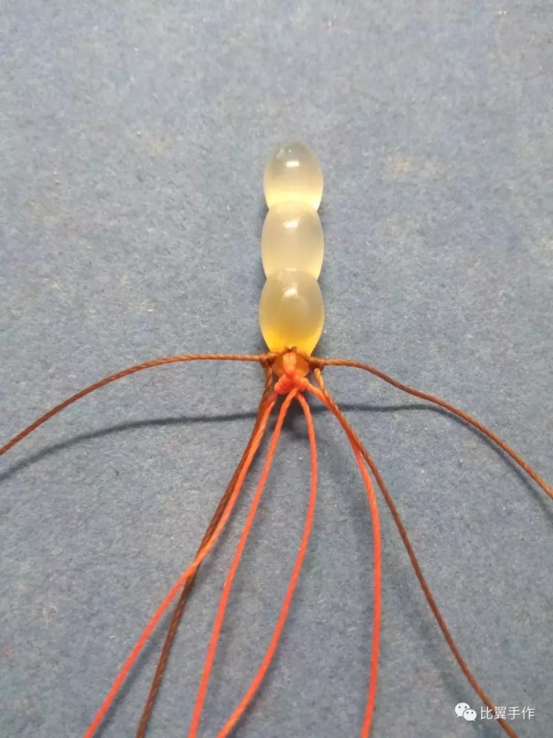 蕾丝花边吊坠扣头教程,简单易学吊坠扣头教程