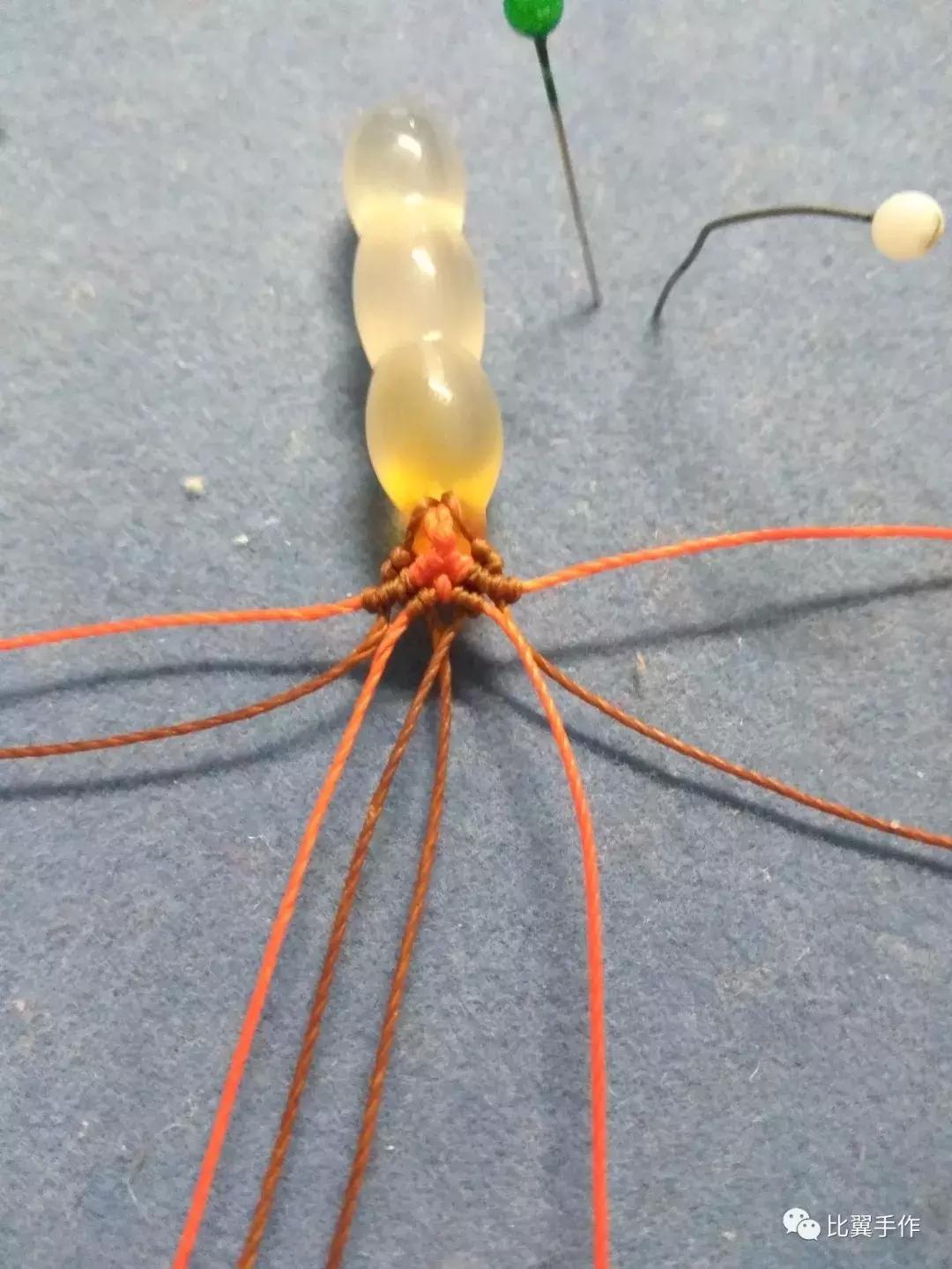 蕾丝花边吊坠扣头教程,简单易学吊坠扣头教程