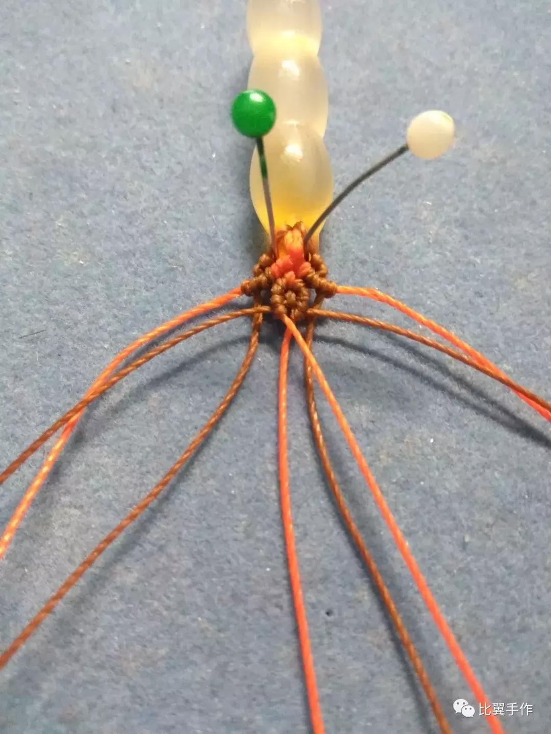 蕾丝花边吊坠扣头教程,简单易学吊坠扣头教程