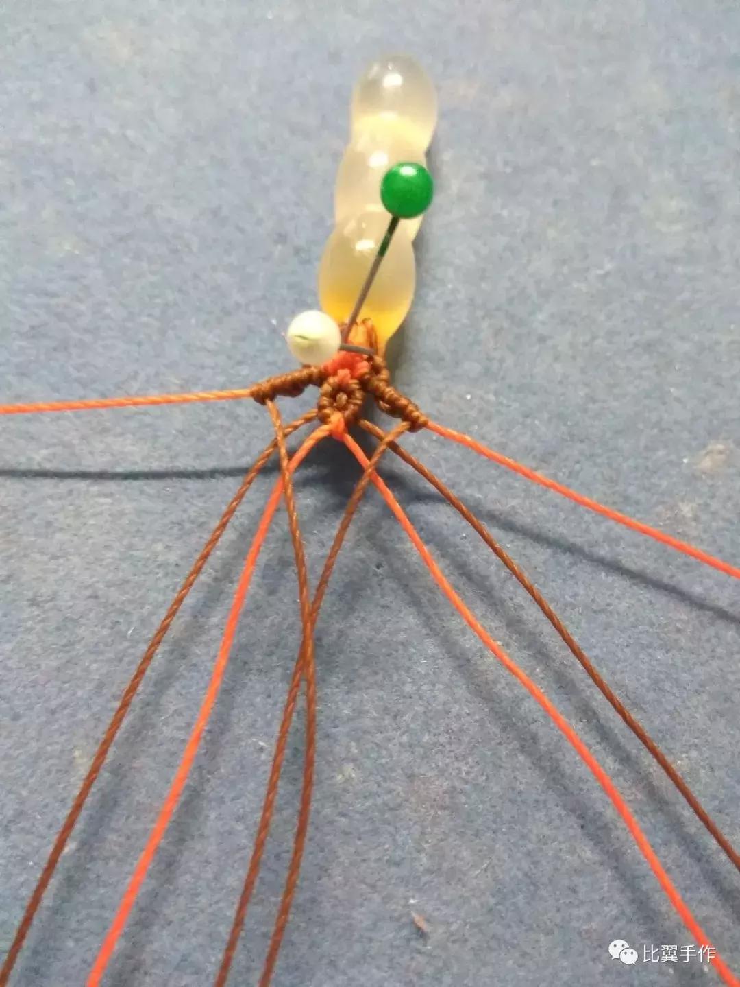 蕾丝花边吊坠扣头教程,简单易学吊坠扣头教程