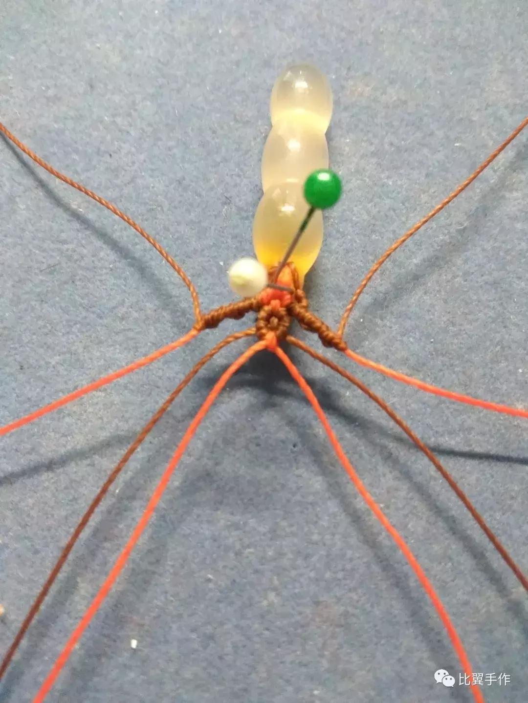 蕾丝花边吊坠扣头教程,简单易学吊坠扣头教程