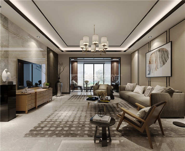 观山左岸效果图,观山左岸简欧装修效果图