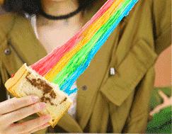 拉丝彩虹芝士吐司,风靡全球的彩虹芝士吐司