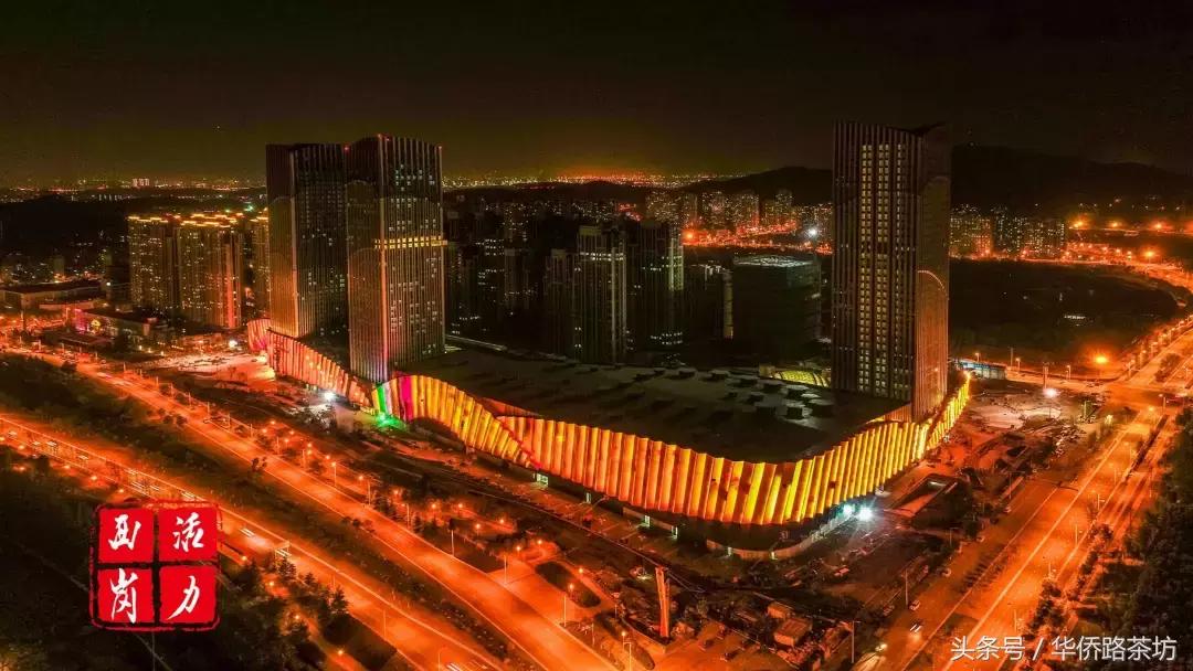 南京万达广场夜景视频,南京万达茂全景图