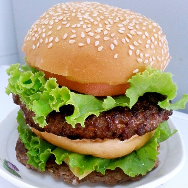 汉堡店做汉堡的方法,肯德基儿童套餐自己做汉堡