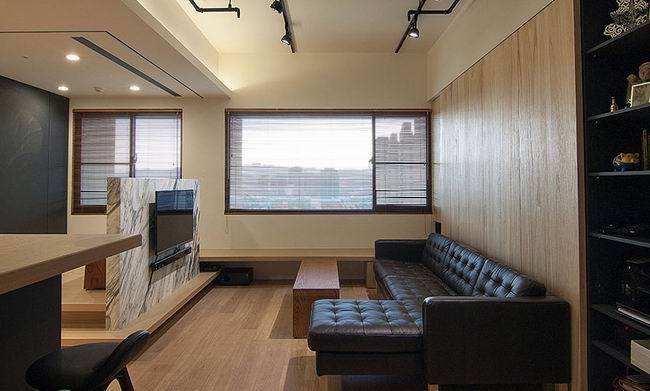 客厅有横梁怎么装修层高不到3米,客厅有横梁怎么装修柜子