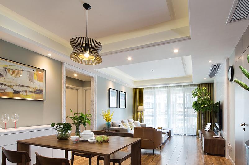 客厅有横梁怎么装修层高不到3米,客厅有横梁怎么装修柜子