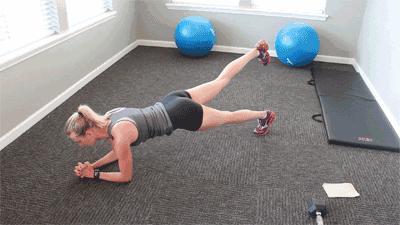 平板支撑一天做几分钟有效减肥,平板支撑高效减肥动作