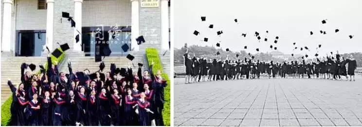 学士帽高抛,毕业照抛帽瞬间
