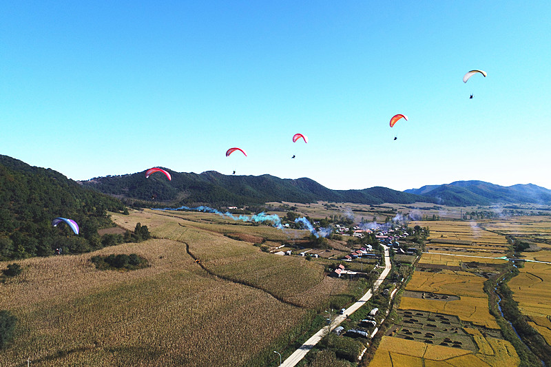 双阳滑翔伞一日游价格表,长春附近双阳滑翔伞基地