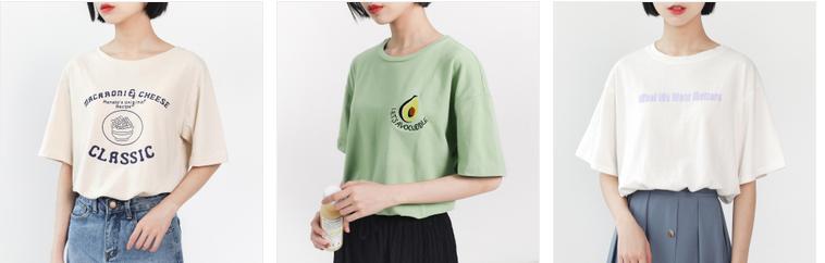 t恤最火的单品,体恤爆款推荐