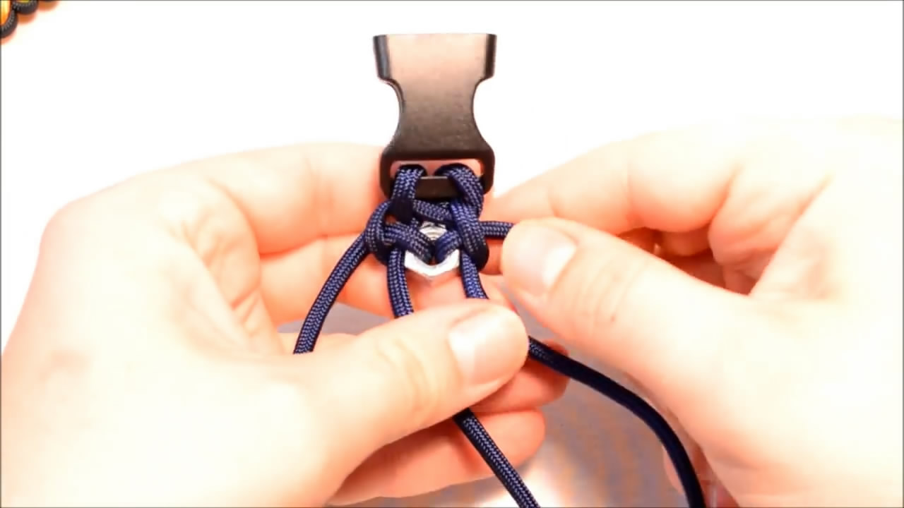 户外求生手链编法,户外手链编织