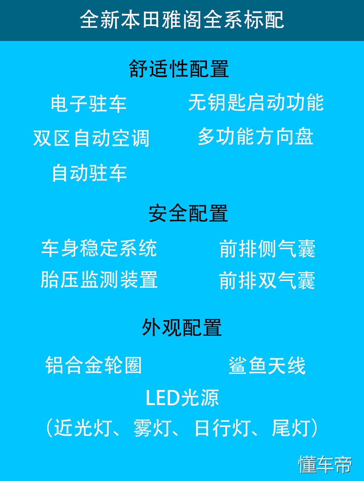 本田雅阁值不值得入手呢,十代雅阁230丐版什么配置