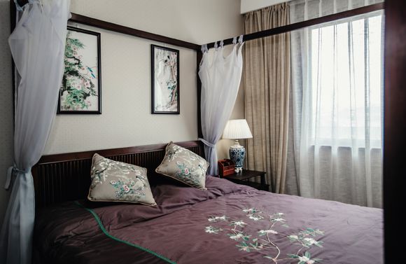 还是专业的拍的好看，新中式美家已入住2个月了，两个字完美！