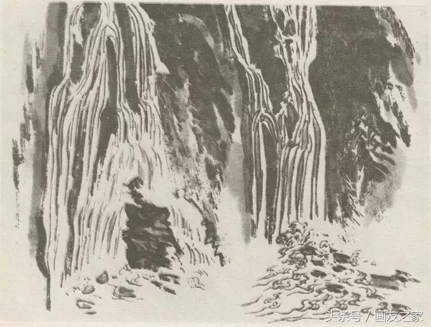 中国画技法入门：怎样画水，相当全面