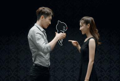 高云翔恋爱细节,高云翔隔空飞吻