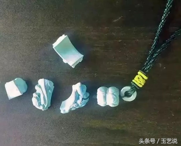 玉石摔碎后续,玉石摔碎了自行愈合了