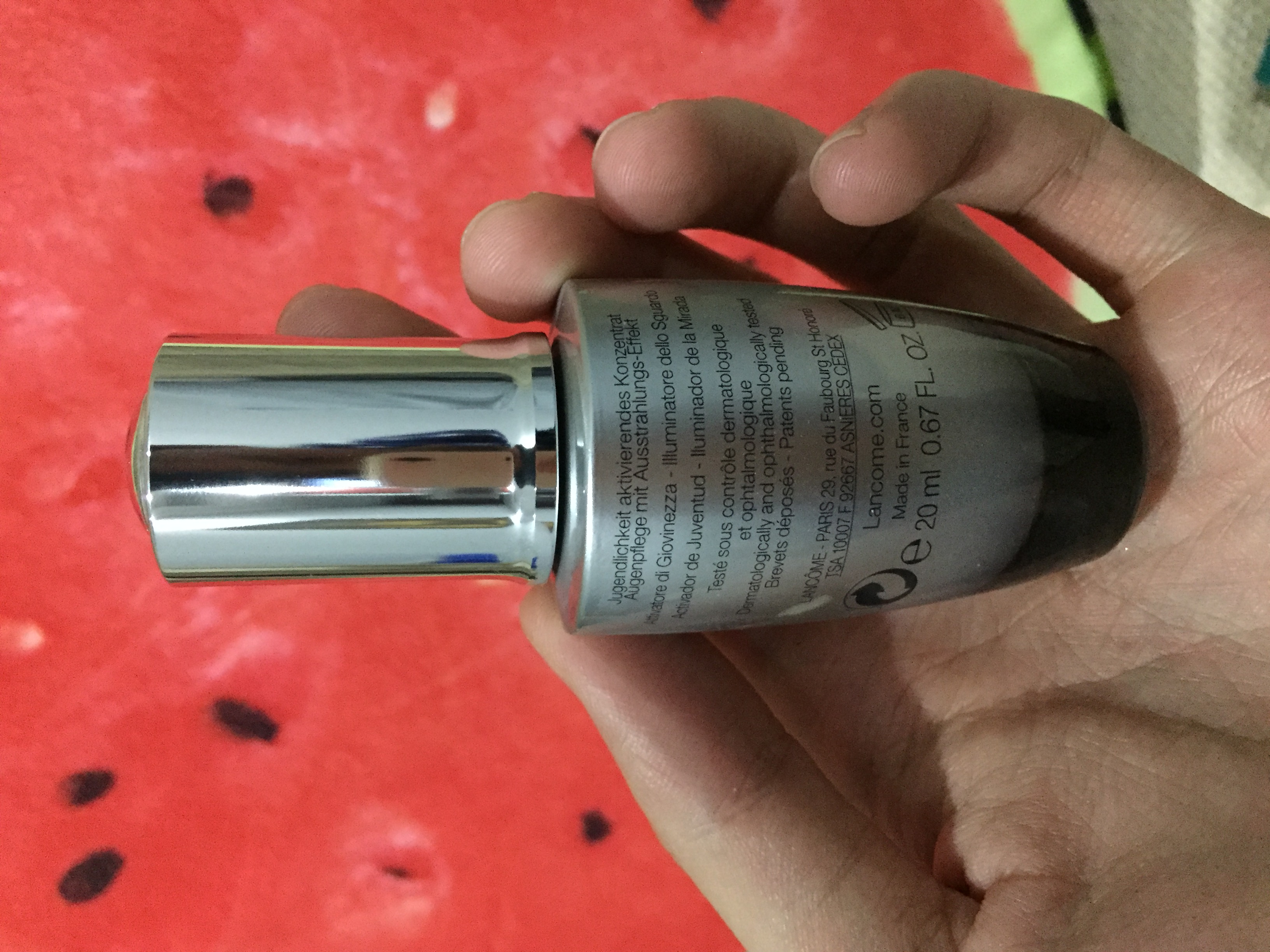 兰蔻大眼精华不会重复污染吗,兰蔻大眼精华卫生吗