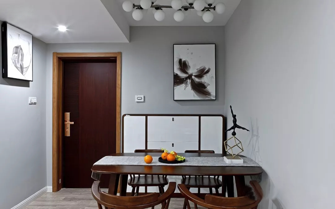 餐厅客厅一体简约现代,餐厅客厅一体现代简约装修