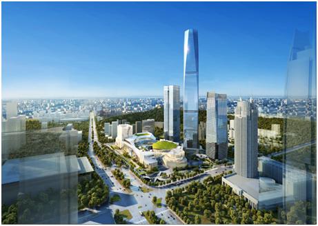 民盈国贸中心的作用,民盈国贸中心地标