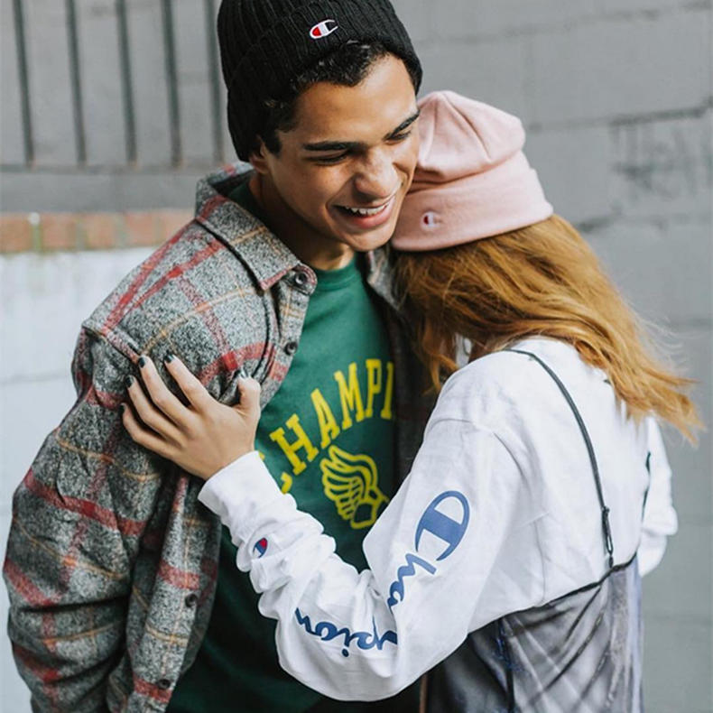 第一件连帽卫衣,champion卫衣连帽加绒